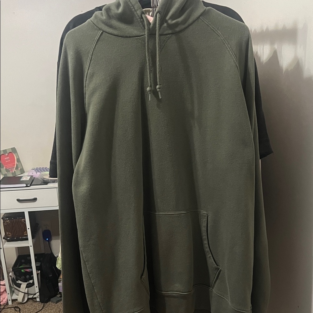 Old Navy Forest Green Men's Hoodie